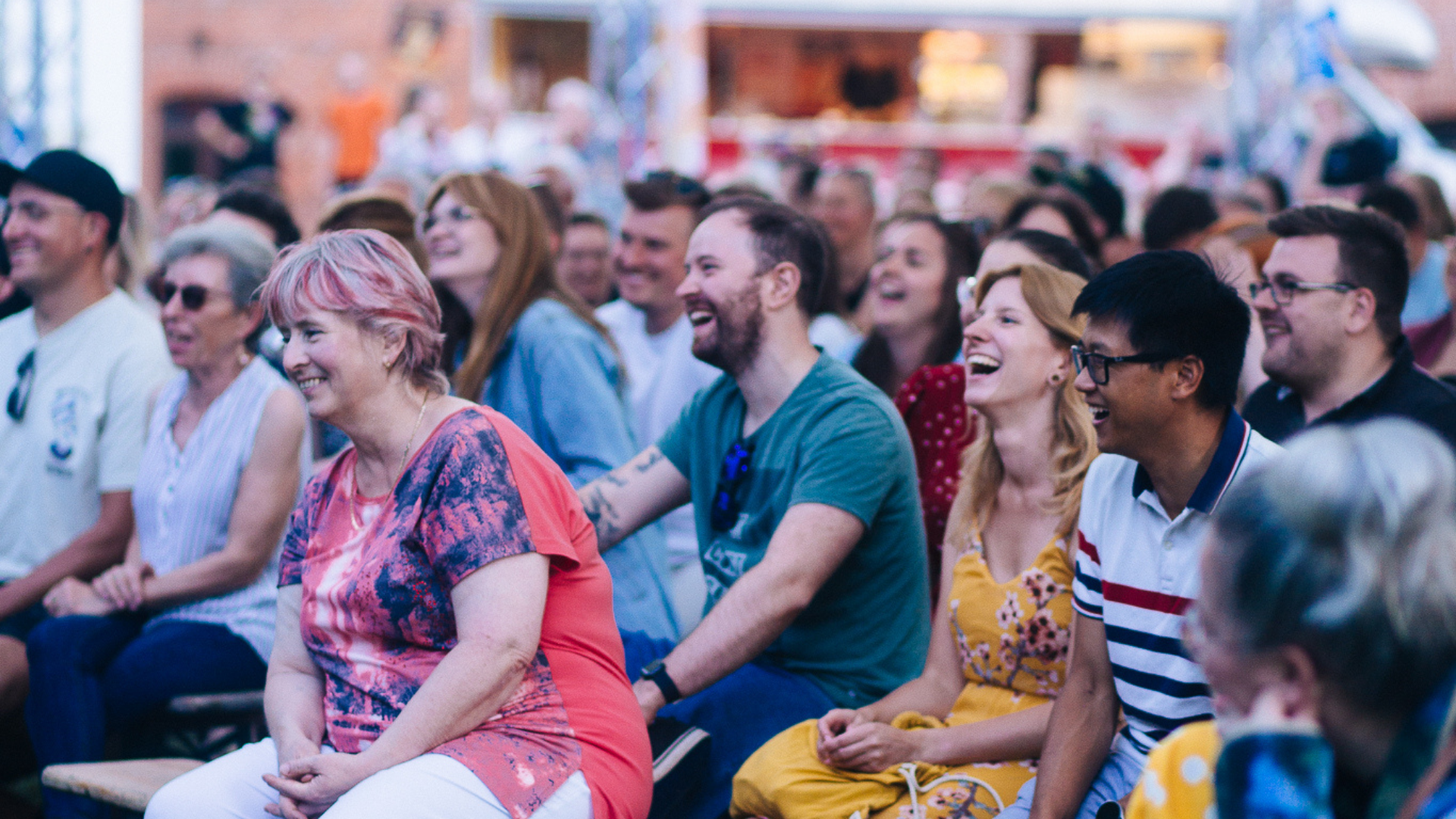 Comedian bei einem individuellen Event